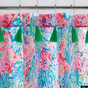Pottery Barn Lilly Pulitzer Shower Curtain